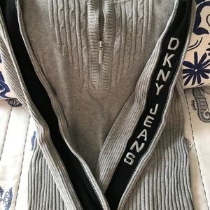DKNY Zip up Sweater